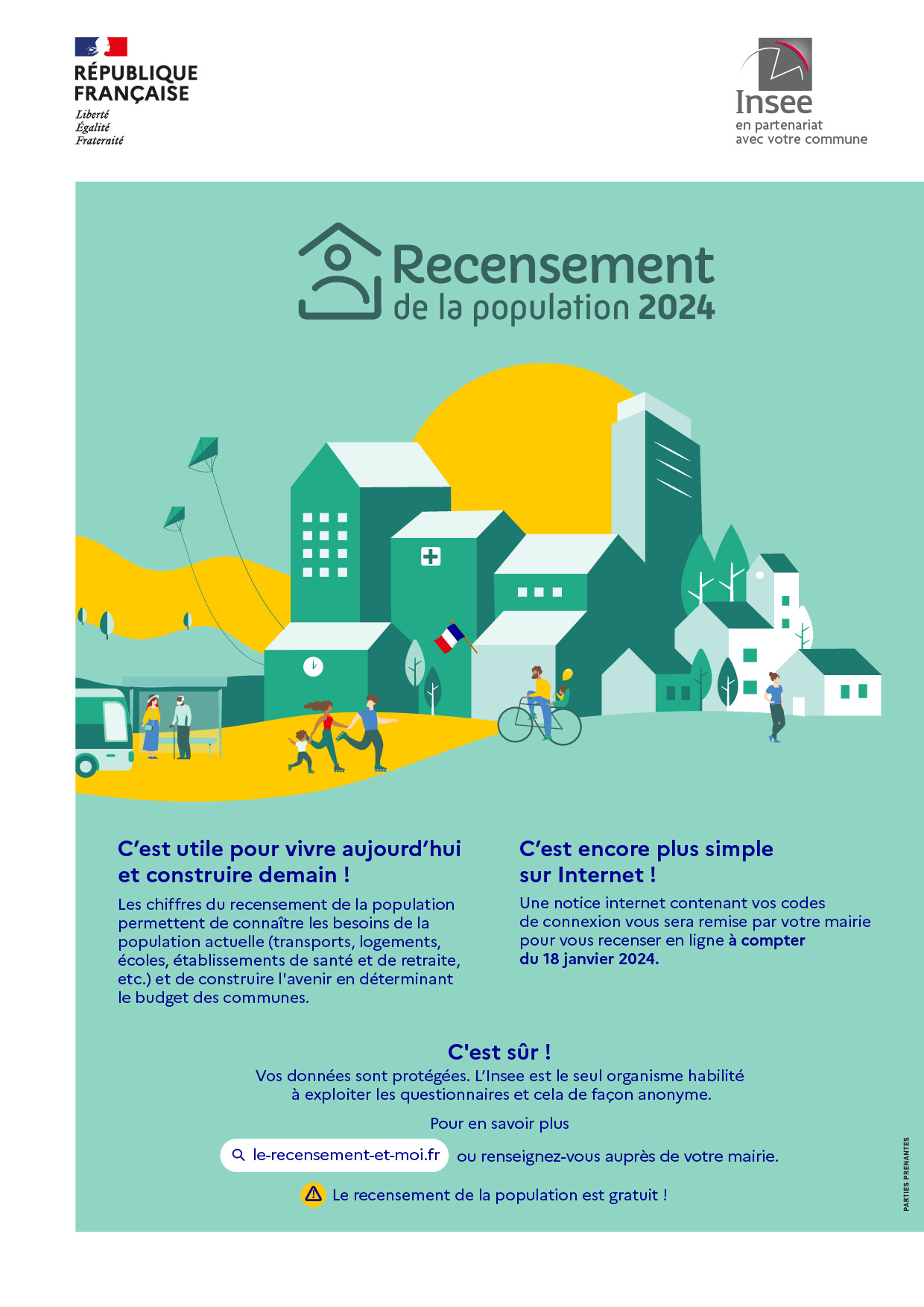 Lire la suite à propos de l’article Recensement de la population