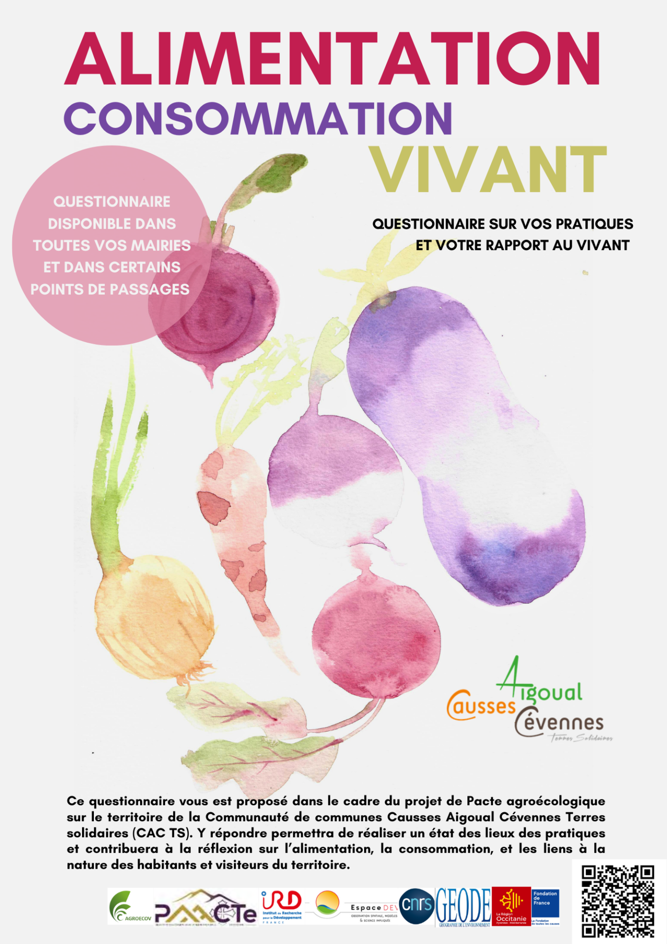 Lire la suite à propos de l’article QUESTIONNAIRE SUR L’ALIMENTATION ET LA CONSOMMATION SUR LE TERRITOIRE