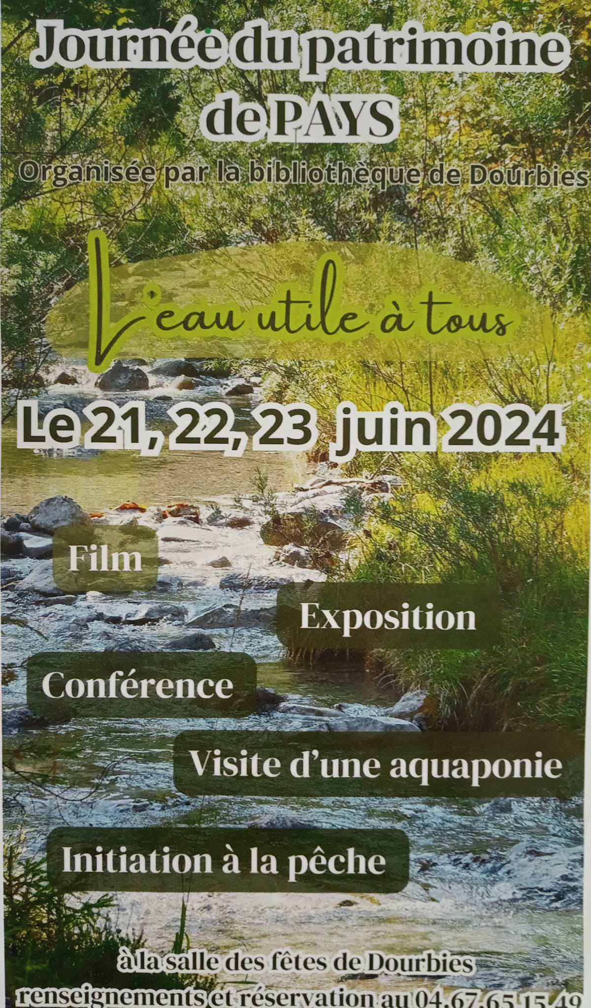 Lire la suite à propos de l’article JOURNÉE DU PATRIMOINE DE PAYS ET DES MOULINS