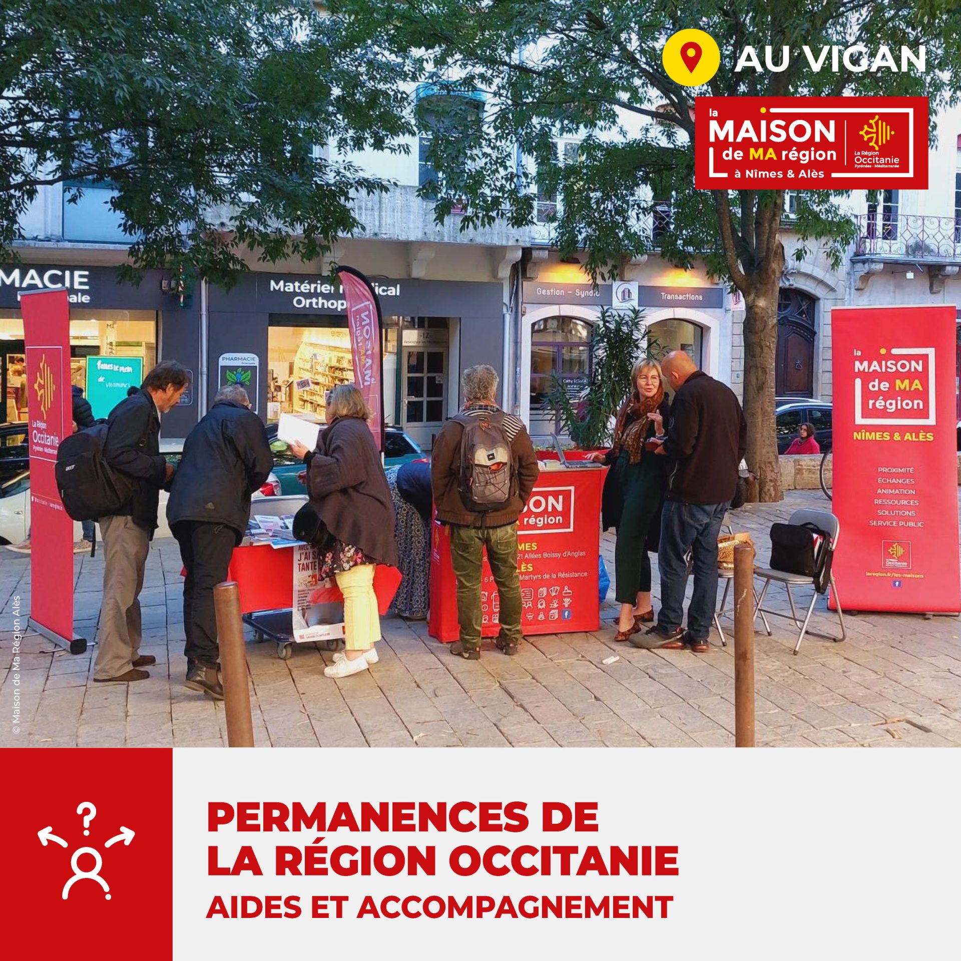 Lire la suite à propos de l’article Permanence de la Région Occitanie au Vigan