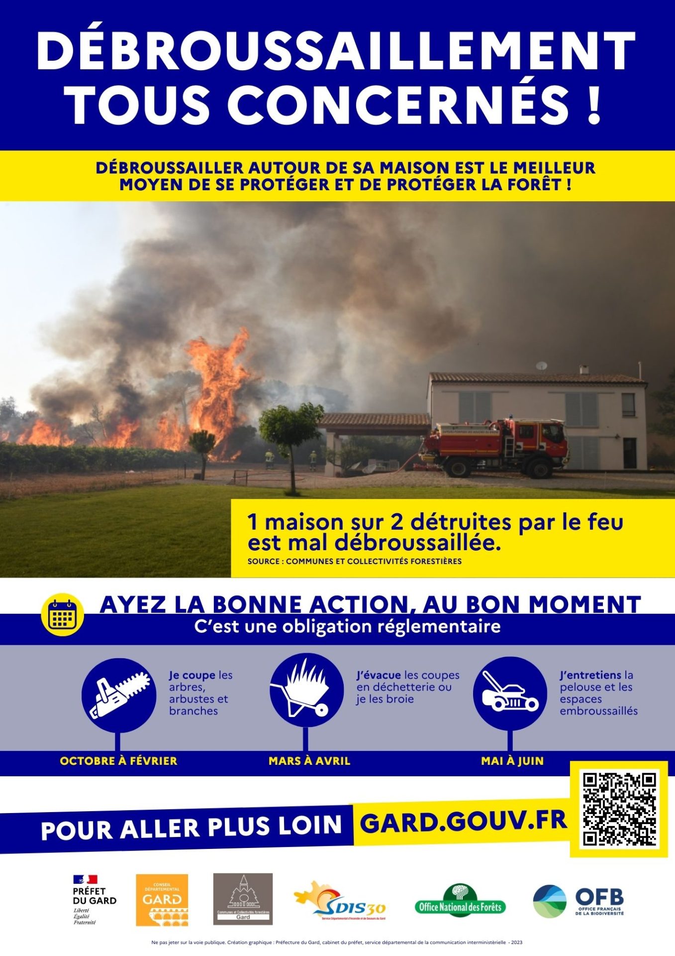 Lire la suite à propos de l’article Révision de l’arrêté préfectoral relatif aux obligation légales de débroussaillement (OLD) – 28 mars 2025