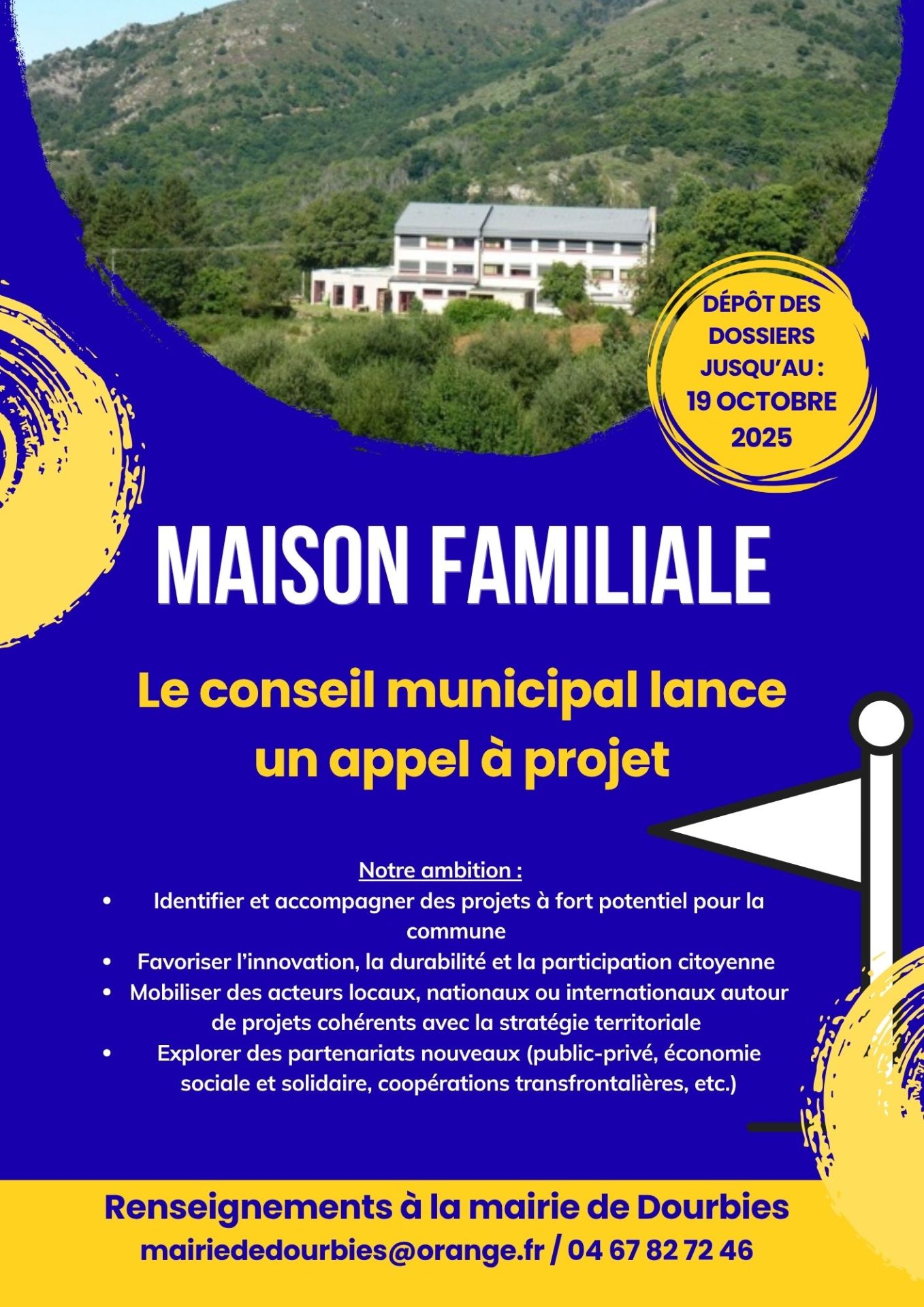 Lire la suite à propos de l’article APPEL A PROJET – MAISON FAMILIALE