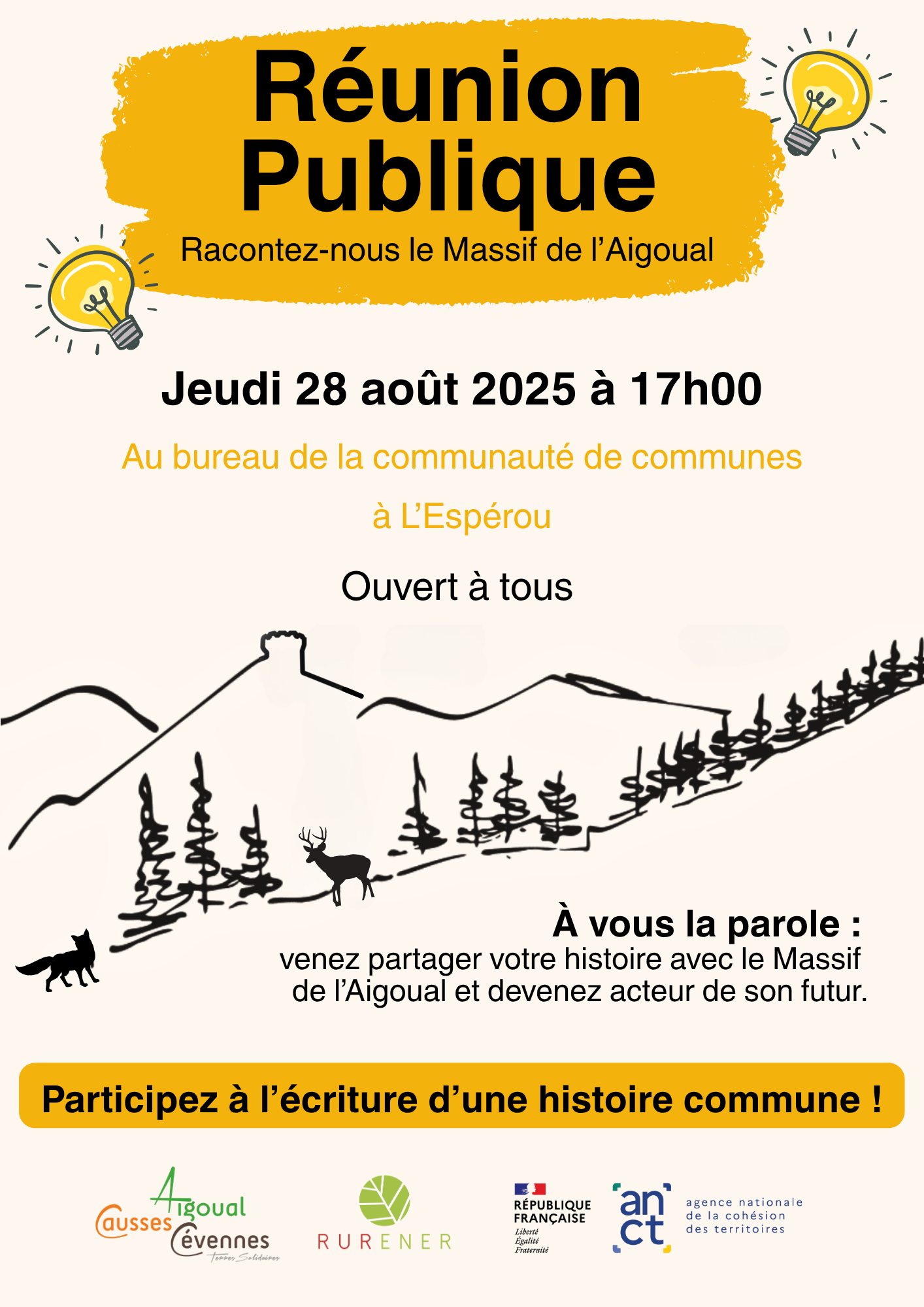 Lire la suite à propos de l’article RÉUNION PUBLIQUE – PRAT PEYROT