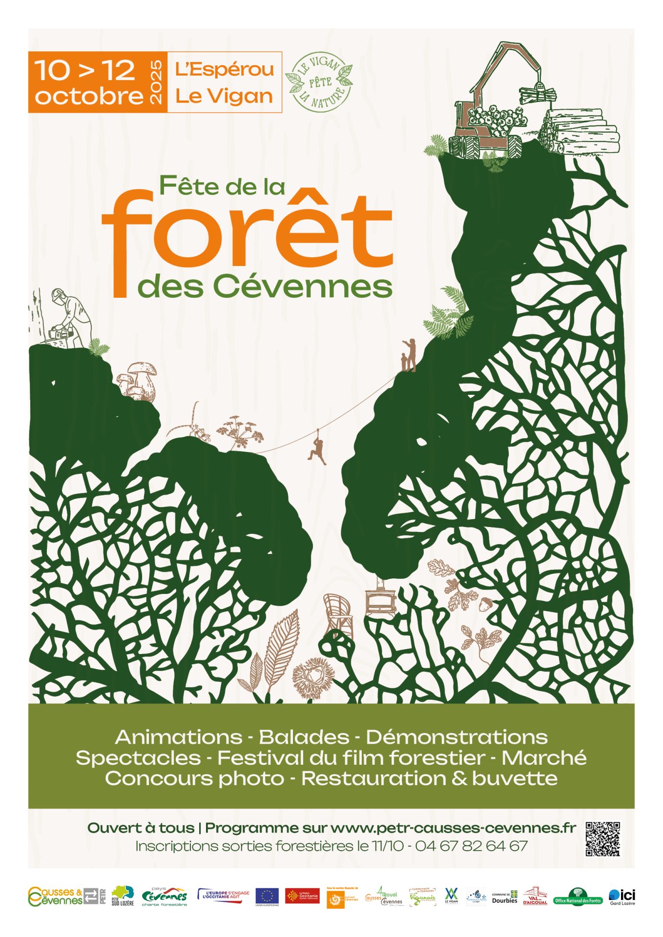 Lire la suite à propos de l’article Fête de la forêt – 10 au 12 octobre