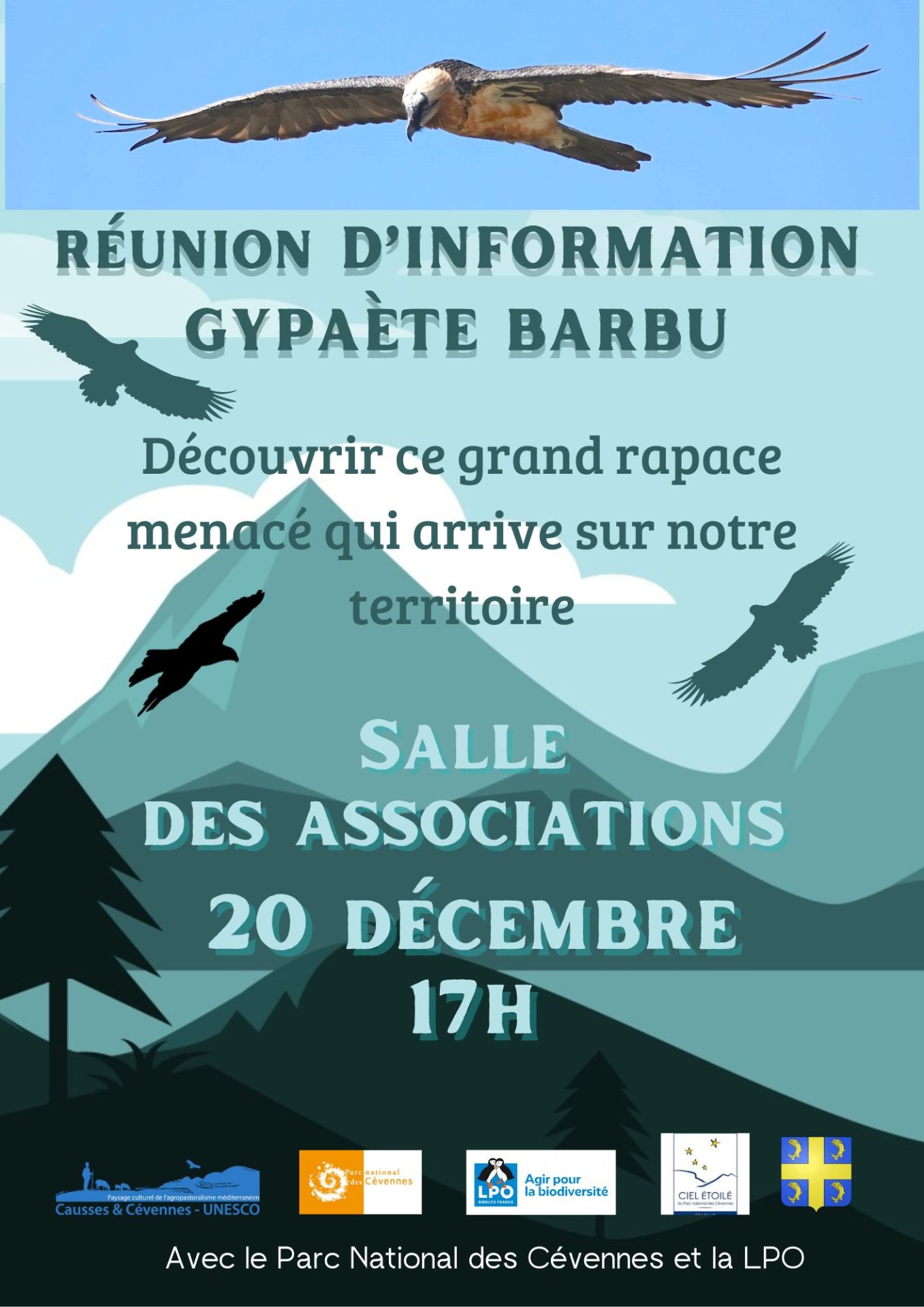 Lire la suite à propos de l’article RÉUNION GYPAÈTE BARBU